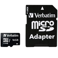 Kartë memorie Verbatim Micro SDHC, 16GB