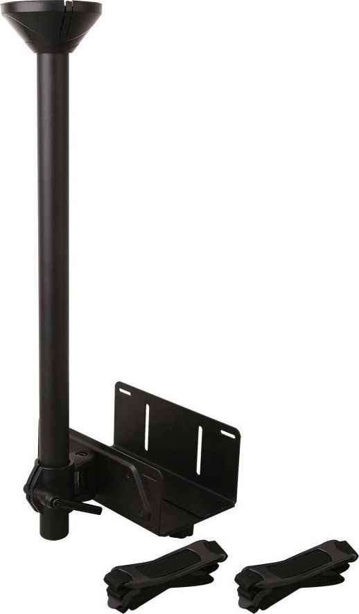 Mbajtëse nën tavolinë për kompjuter Techly ICA-CS 63, rregullim lartësie, rrotullim 360°, e zezë