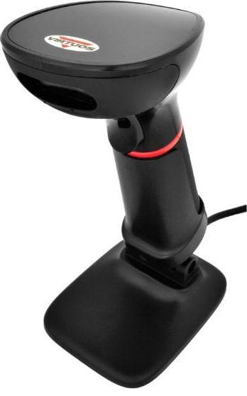 VIRTUOS HT-855A 2D CCD Скенер за Баркод, USB, Црн
