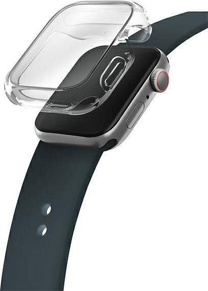 Mbulesë mbrojtëse Uniq Garde për Apple Watch Series 7 41mm, transparente