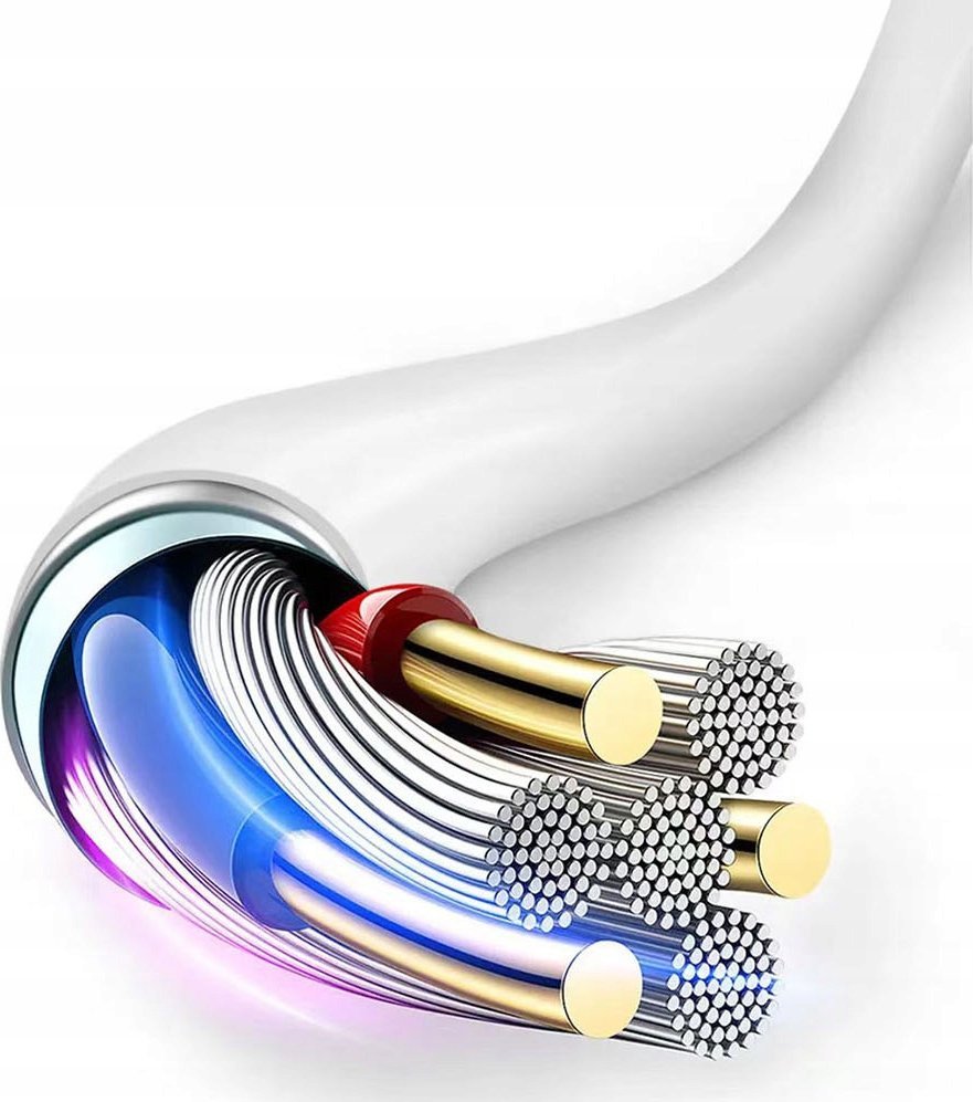 Полнач за мрежа Дудао A20EU, USB-A 18W, кабел USB-A во USB-C, бел