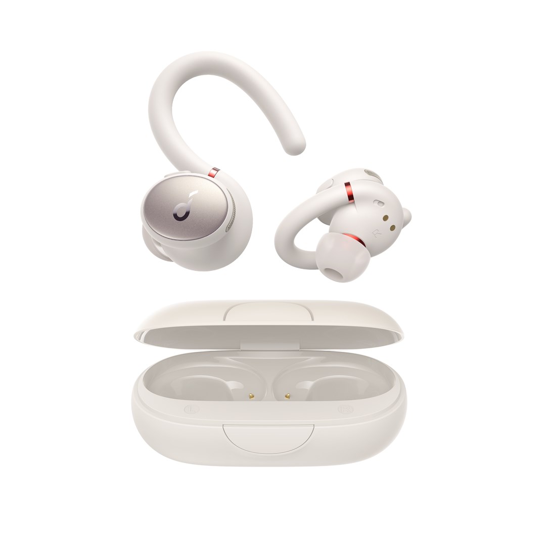 Kufje Soundcore Sport X10, Bluetooth, të bardha