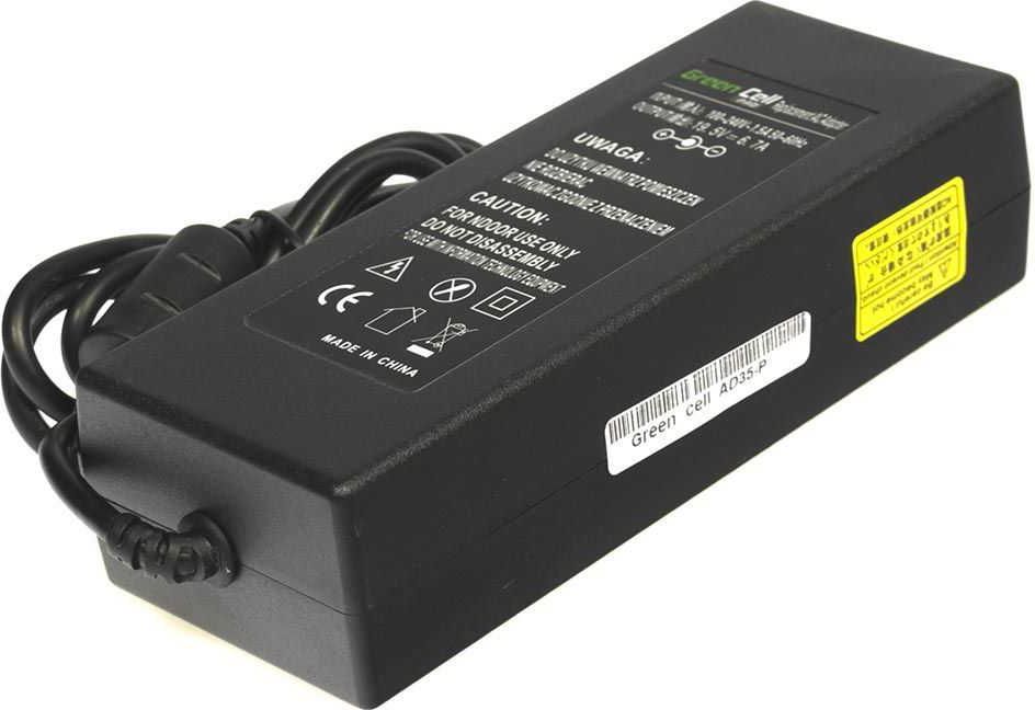 Karikues për laptop Green Cell, 130W, 6.7A, 19.5V, i zi