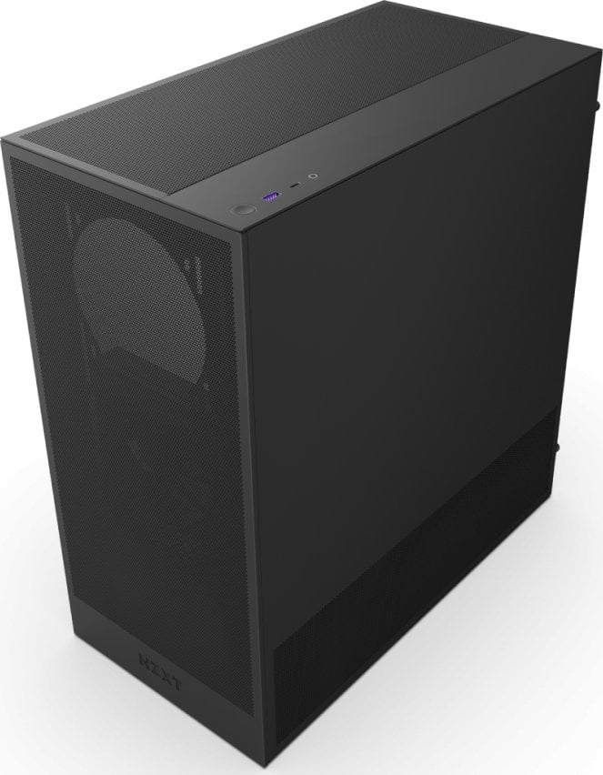 Kuti kompjuterike NZXT H5 Flow, Mid Tower, xham i temperuar, e zezë