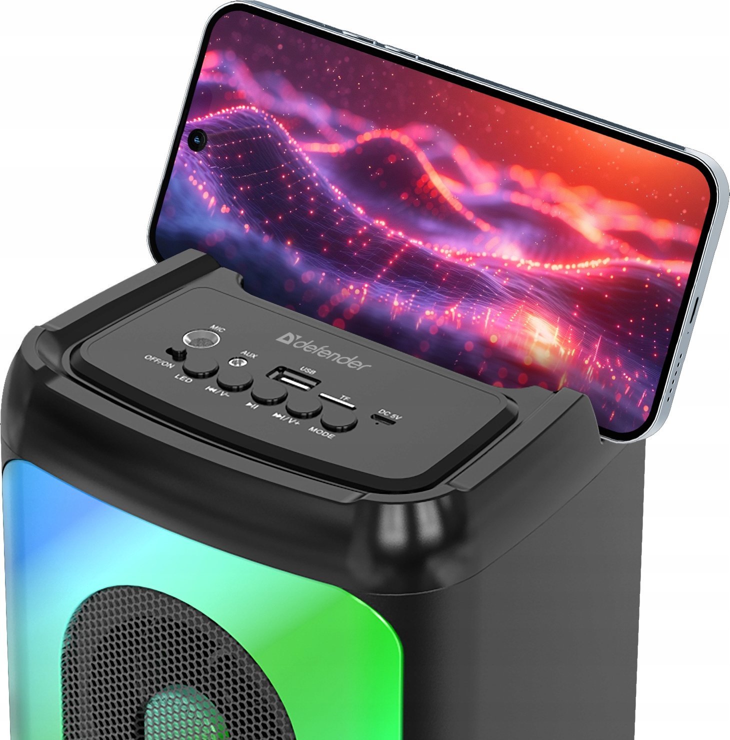 Kuti zëri pa tela Age Boombox Karaoke, set 2 copë, portative, e zezë