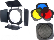 Set aksesorësh ndriçimi Jinbei JB-a, për softbox dhe reflektor, shumëngjyrësh