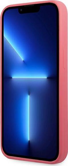 Mbulesë telefoni Karl Lagerfeld KLHCP13XSLMP1PI, për iPhone 13 Pro Max 6.7", silikon, fuchsia