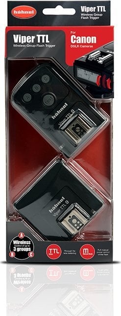 Trigger blici Hahnel Viper TTL, wireless, për Canon, i zi