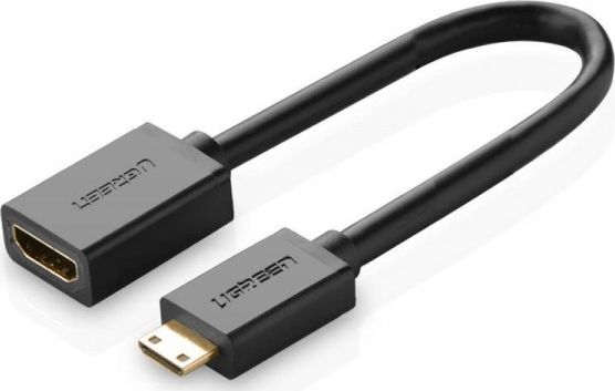 Adapter AV Ugreen, Mini HDMI në HDMI, 4K, i zi