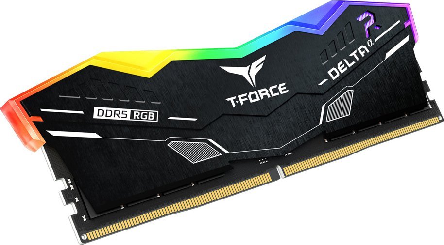Memorie TeamGroup T-Force Deltaα RGB, DDR5, 32 GB, 6000 MHz, CL30, FF7D532G6000HC30DC01