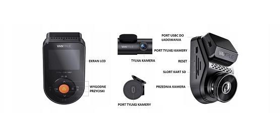 Regjistrues video Vantrue S1 PRO Sonnet, i zi