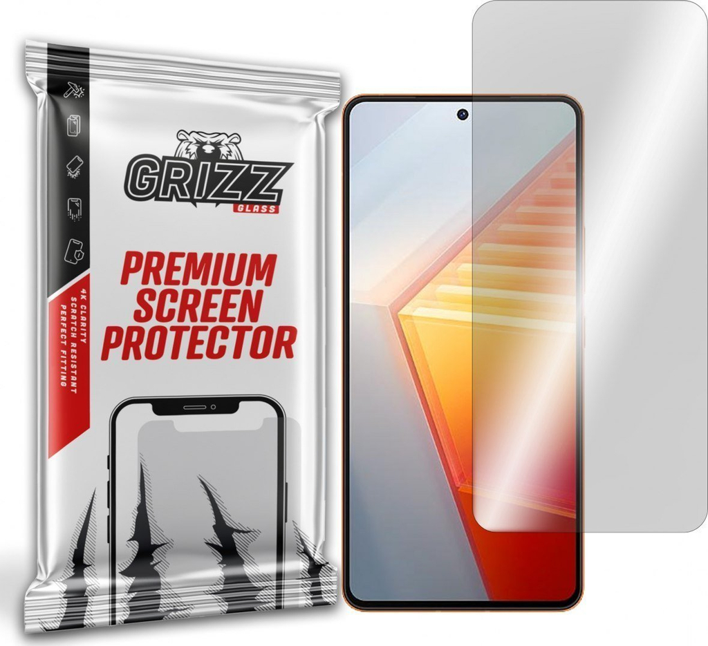 Folie mbrojtëse GrizzGlass Hydrogel Film për vivo iQOO 10, transparente