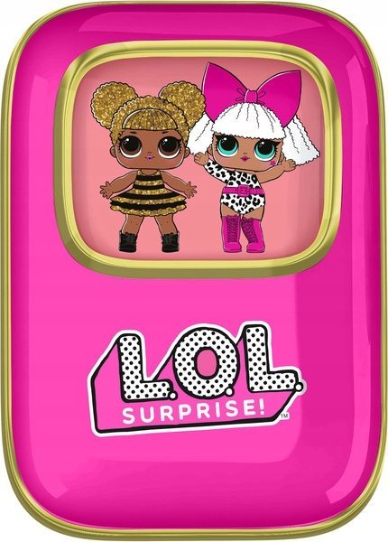 Kufje wireless OTL L.O.L. Surprise TWS, Bluetooth, me kuti karikimi, rozë