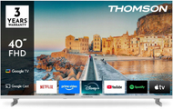 Televizor Smart Google TV, 40", Full HD, i bardhë