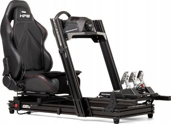 Pad haptik lojërash Next Level Racing HF8, 8 motorë vibrimi, lidhje USB dhe 3.5mm, i zi