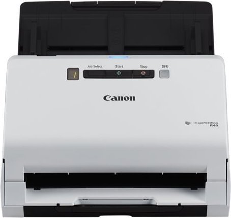 Скенер за документи Canon imageFORMULA R40, USB 2.0, 600 dpi, бел