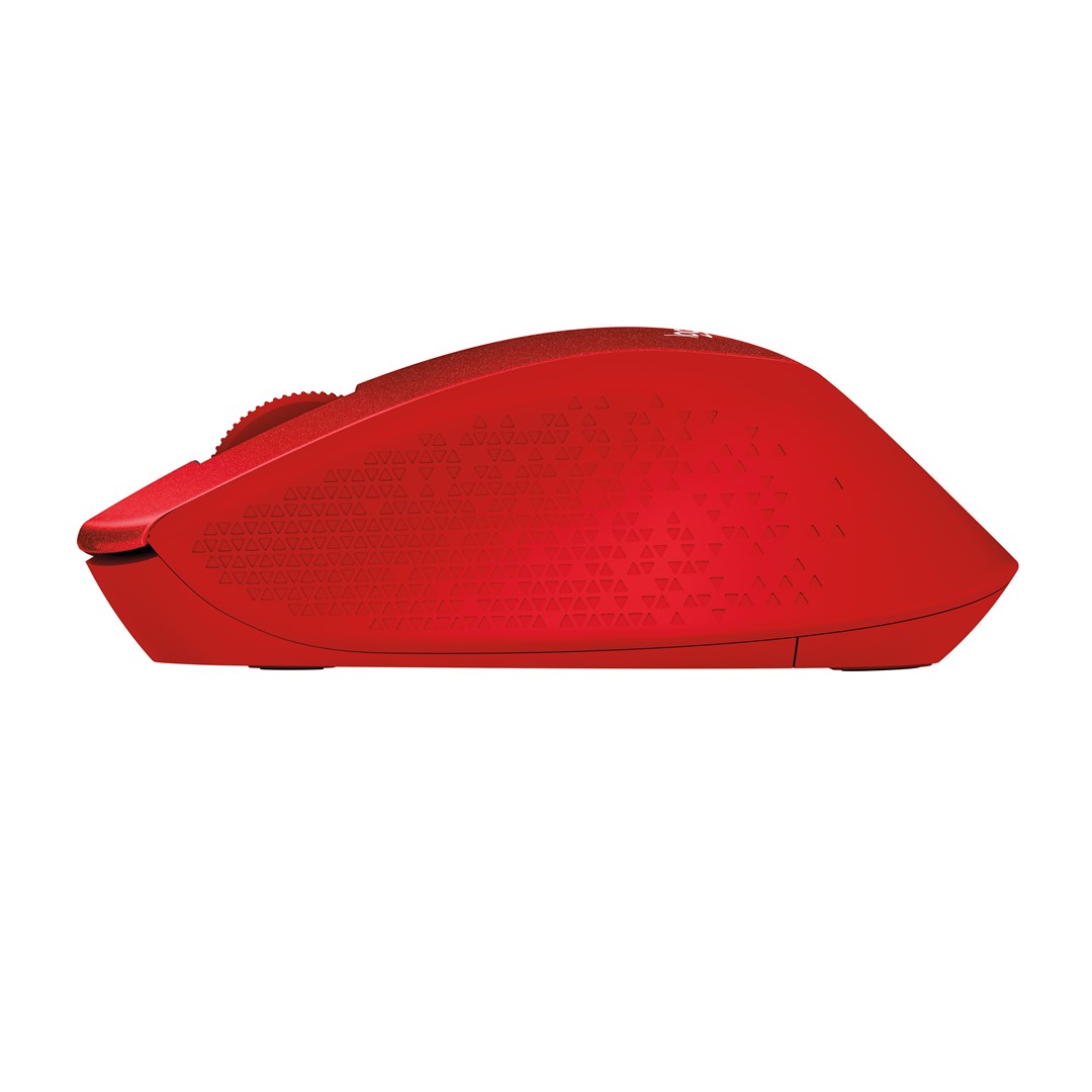 Maus Logitech M330, RF Wireless, i kuq