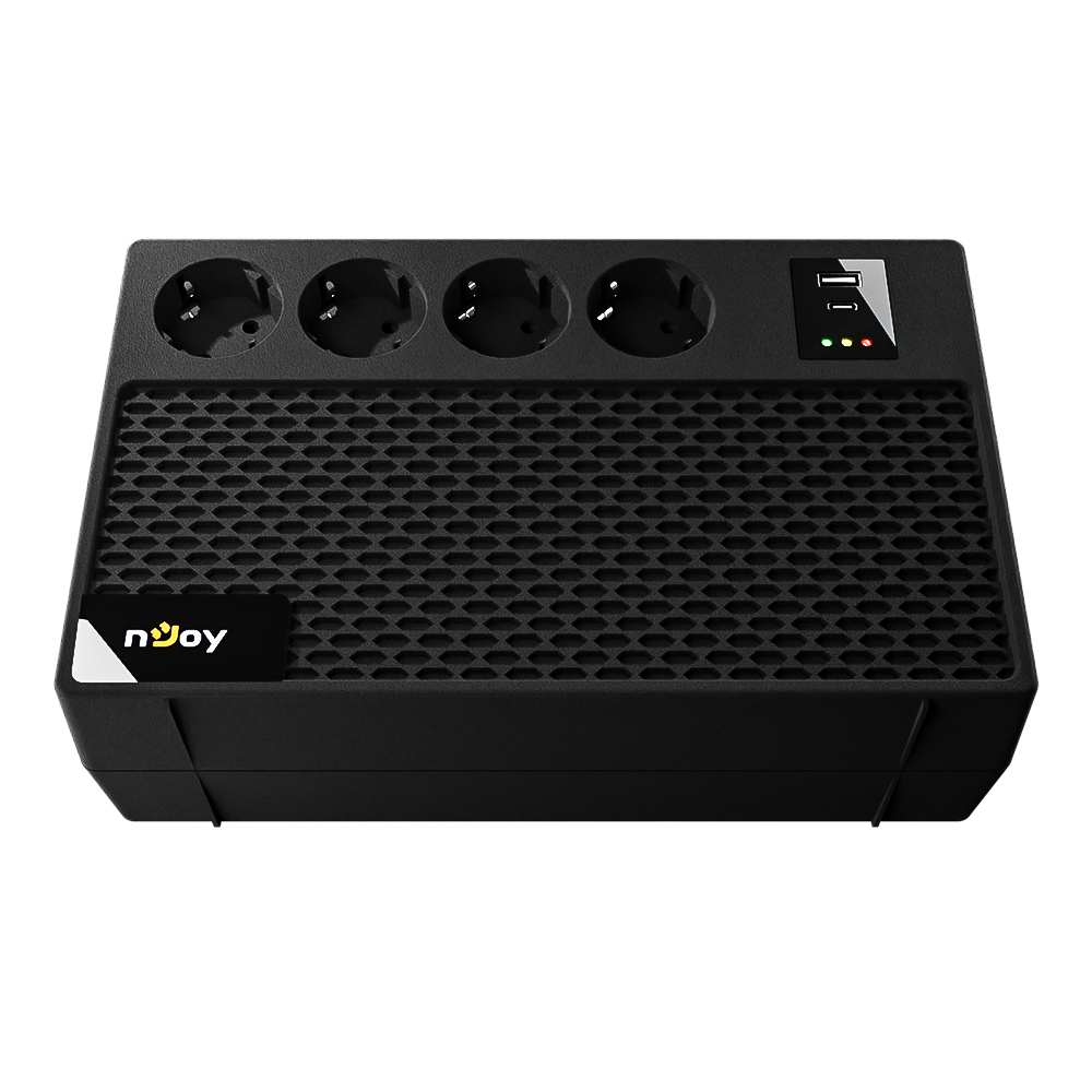 UPS nJoy Renton 650 Plus, 650VA 360W, Fast Charge 33W, i zi