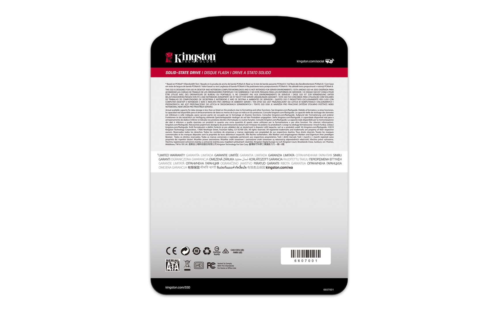 SSD i brendshëm Kingston A400, 480GB, M.2, e zezë