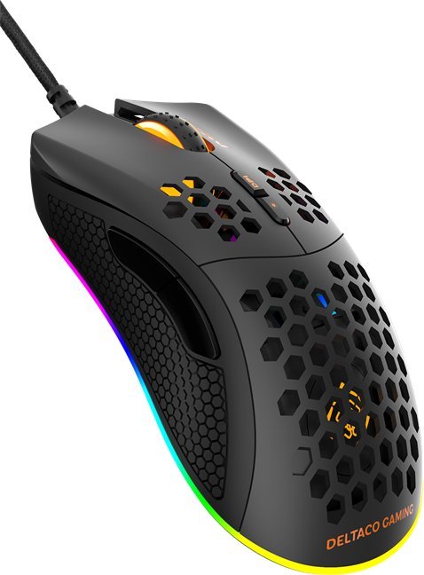 Maus gaming Deltaco Gaming DM210, optik, 6400 DPI, i zi