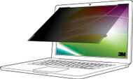 Filtër privatësie ekrani 3M Bright Screen BP156W9B, 15.6", 16:9, i zi