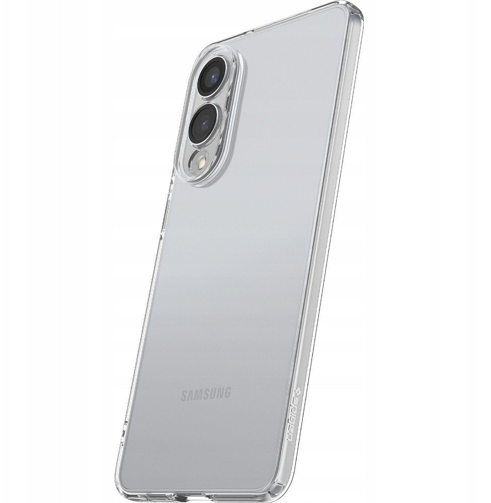 Futrollë Spigen Crystal Flex për Samsung Galaxy S25 Edge, TPU fleksibël, transparente