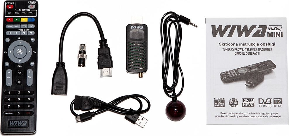 Tuner TV Wiwa H.265 Mini, DVB-T2, USB PVR, i zi