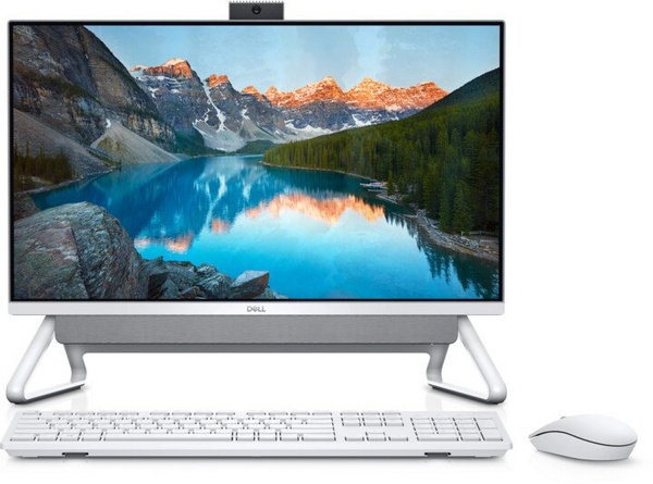 Прикажи детали за Компјутер Dell Inspiron 24 (5415), AMD Ryzen 5 5625U,8 GB DDR4,512 GB SSD, бел Компјутер Dell Inspiron 24 (5415), AMD Ryzen 5 5625U,8 GB DDR4,512 GB SSD, бел