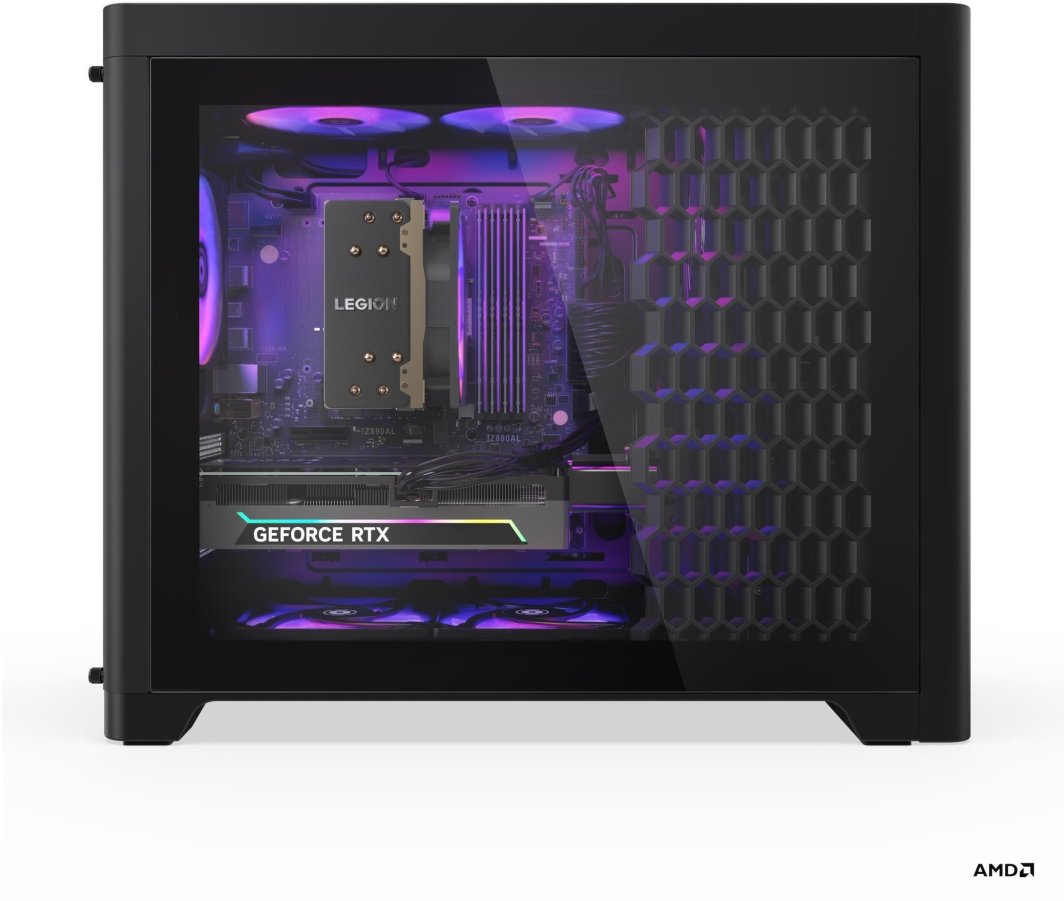 Kompjuter Lenovo Legion T5 30AGB10, AMD Ryzen 5 7600, 32GB RAM, 1TB M.2 PCIe, NVIDIA GeForce RTX 5070, i zi