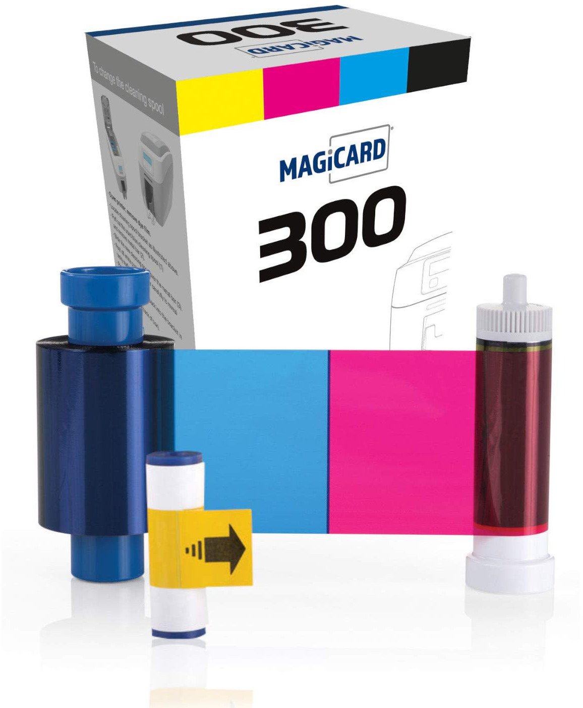 Film ngjyrë për kartela identifikimi BRADY 300 Shot Colour, 300 printime, shumëngjyrësh