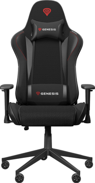 Гејминг столица Genesis Nitro 440 G2 Mesh, ергономско прилагодување, метална основа, црна