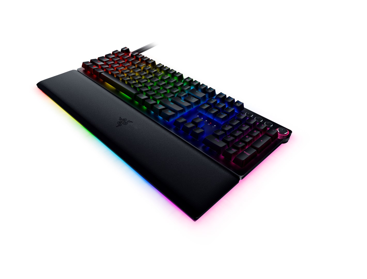Tastierë për lojëra Razer Huntsman V2, 108 taste, Analog, RGB, e zezë