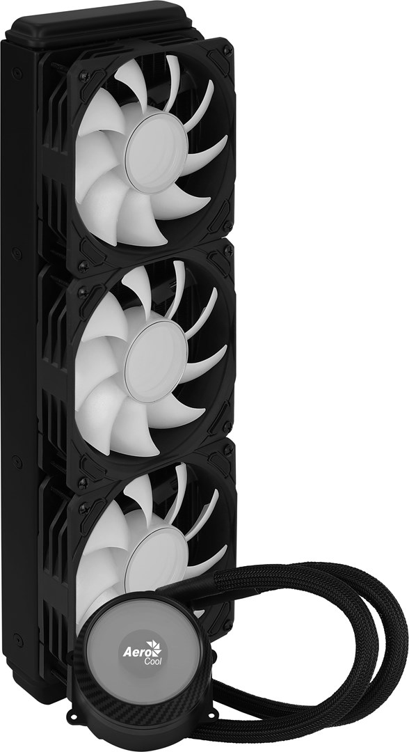 Ftohës me ujë AeroCool PGS Mirage L360 ARGB, 394mm, 550W TDP, i zi