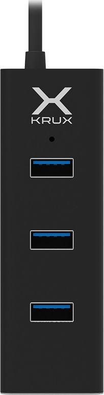 USB HUB Krux KRX0050, 4x USB A, USB 3.0, i zi