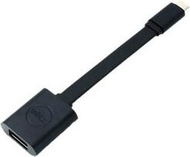 Dell USB C во USB конвертор (470-ABNE), црна боја