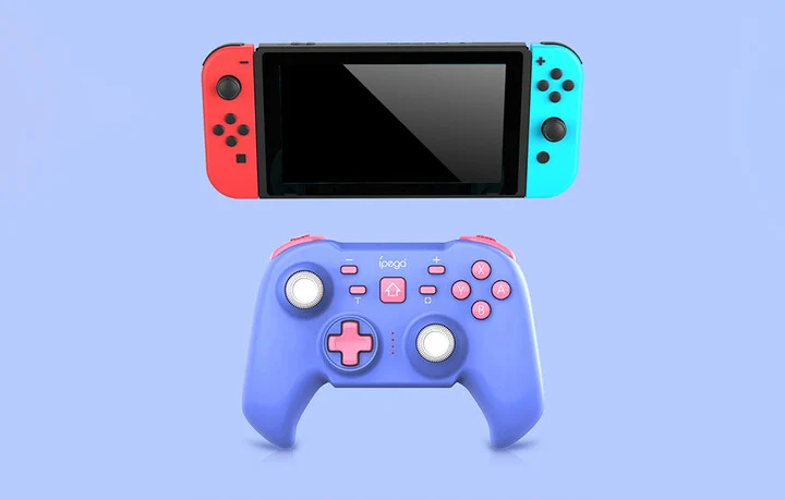 Kontroller iPega për PS 3/Nintendo Switch/Android/iOS/Windows PG - SE062C, i kaltër