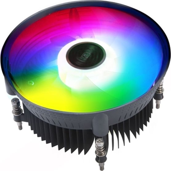 Ftohës CPU Akasa RGB Vegas Chroma AM AK-CC1106HP01, PWM 4 pin, adresues RGB 5 V, i zi