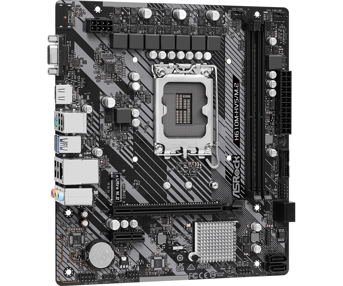 Pllakë amë Asrock H610M-HVS/ M.2 R2.0