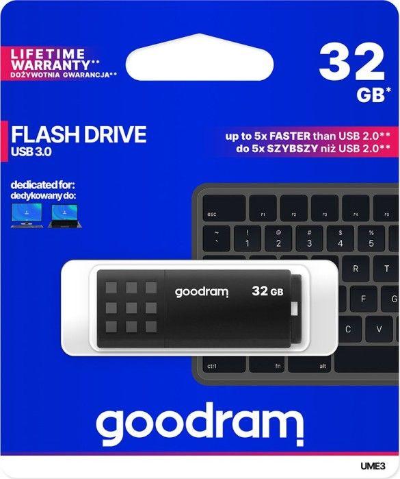 Flash Drive USB GoodRAM UME3, 32GB, i zi