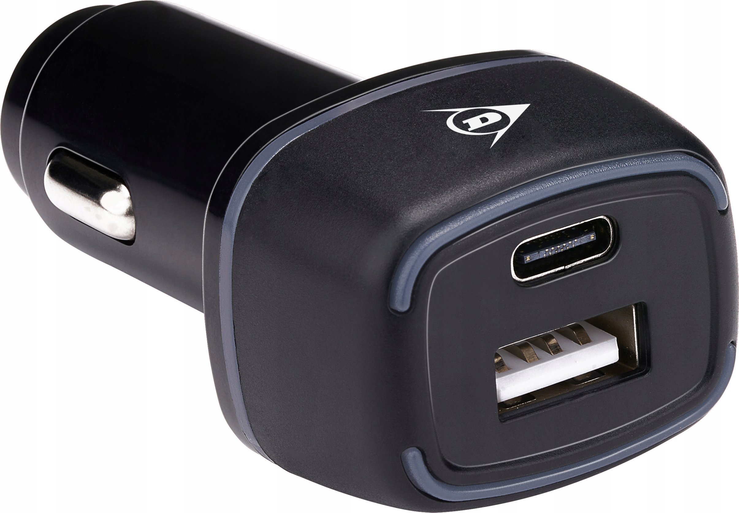 Karikues veture Dunlop USB dhe USB C, 18W Power Delivery, LED blu