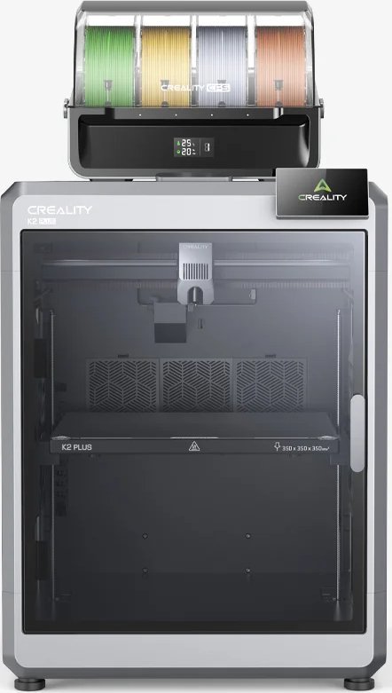 Printer 3D Creality K2 Plus, multi color, combo me CFS kit