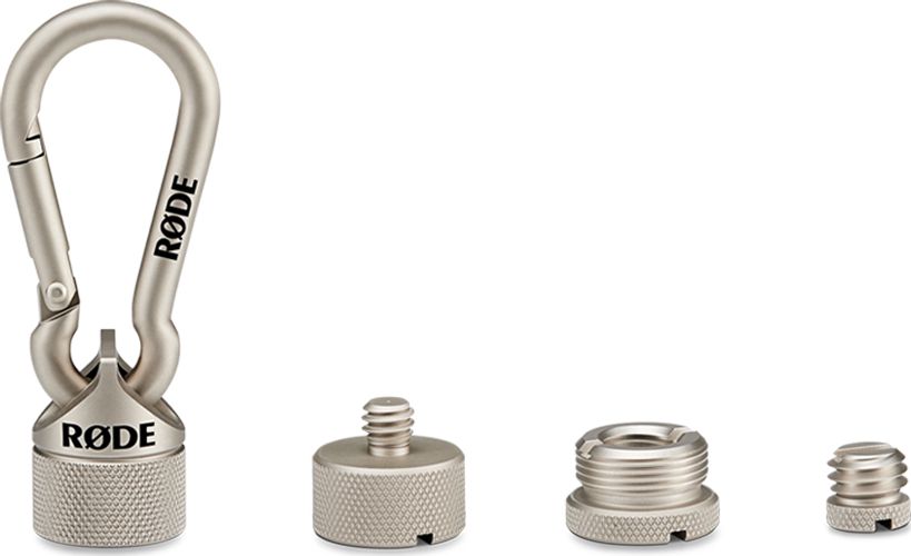 Set adapterësh fijesh Rode Thread Adaptor, universal, çelik inox, ngjyrë bronzi