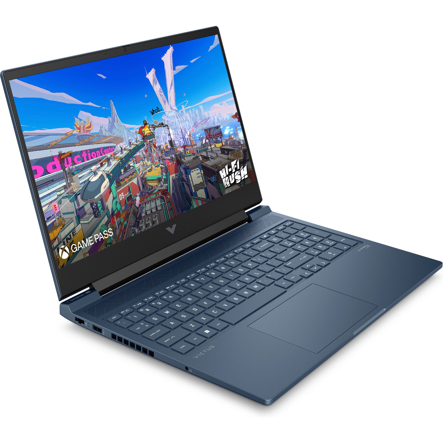 Laptop gaming HP Victus 16-r1002nc, 16.1" QHD 240Hz, i7-14700HX, 32GB 1TB SSD RTX 4070, blu 2