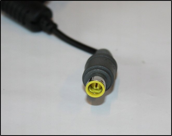 Adapter karikues Lenovo AC 65W, lidhje rrethore, i zi