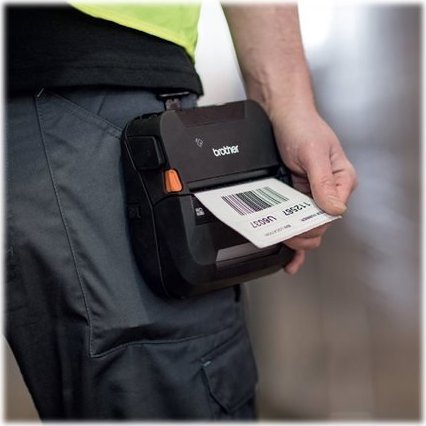 Printer etiketa Brother RJ-4230B RJ4230BZ1, 4", Bluetooth, termik, i zi