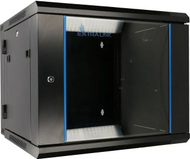Kabinet rrjeti muror ExtraLink Wall Cabinet 19" 6U, metalik, derë xhami, gri
