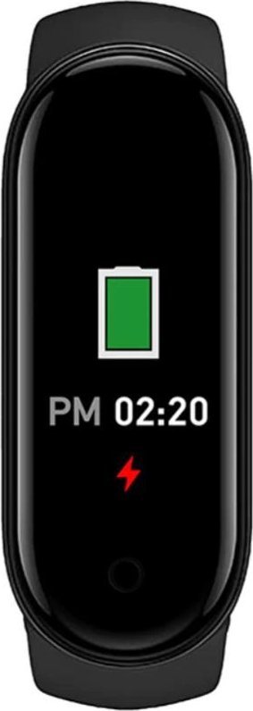 Паметна нараквица R2 Invest M7, следење на отчукувања на срцето, Bluetooth, црна