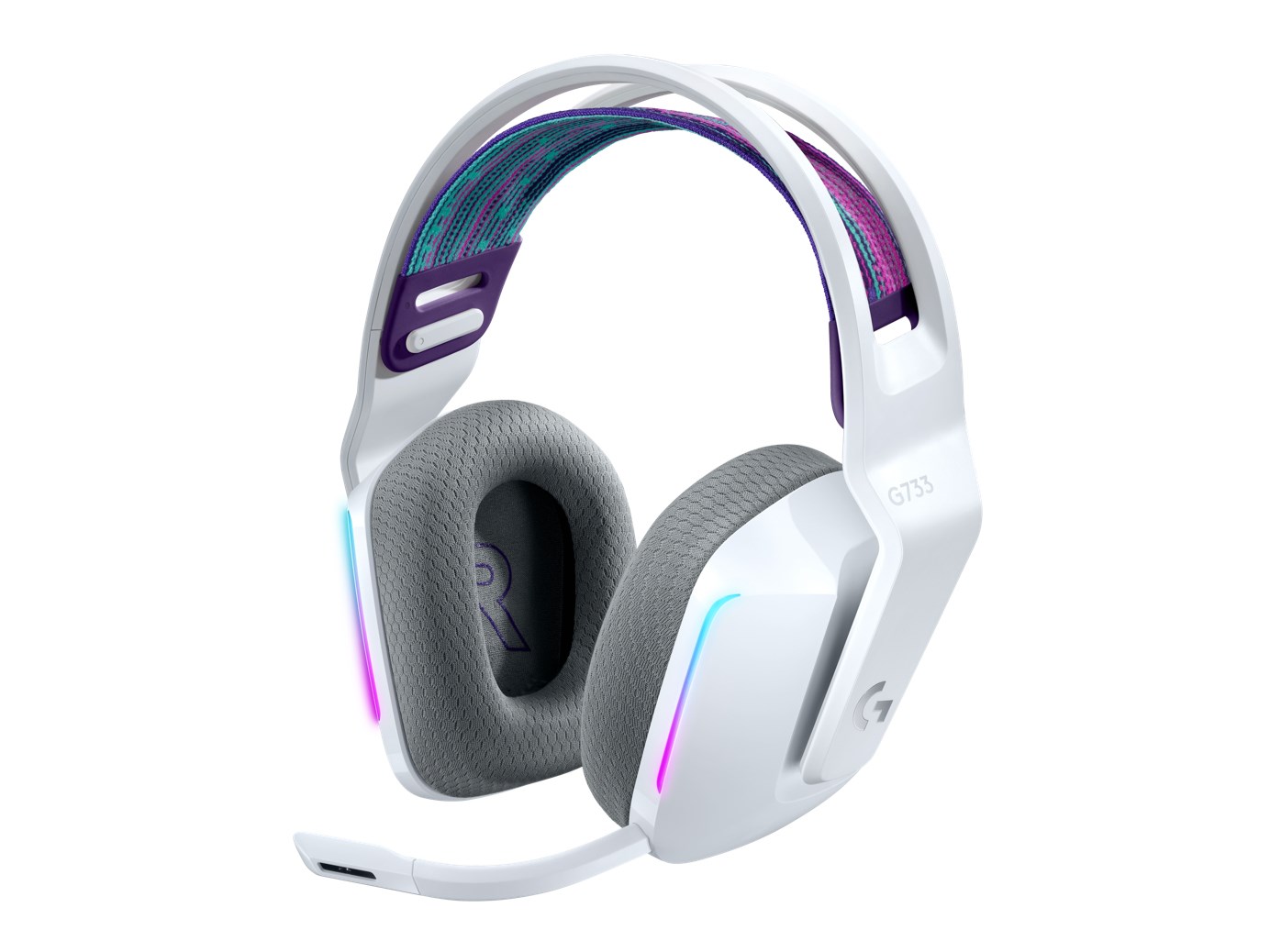 Kufje Logitech G733 Lightspeed, të bardha