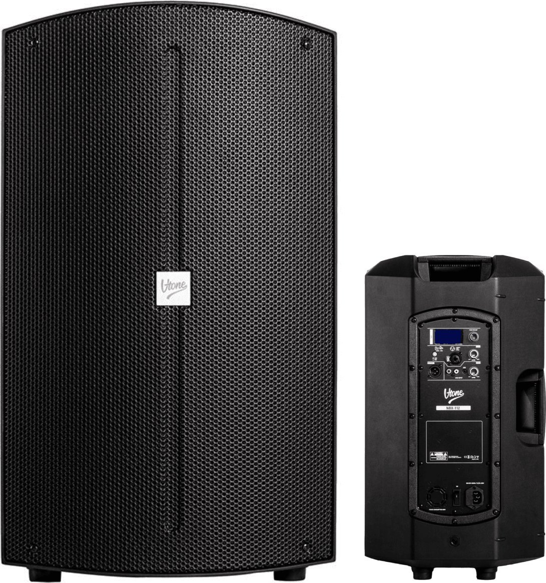 Kutí zanore aktive V-Tone NBX-112, 12", 350W RMS, e zezë