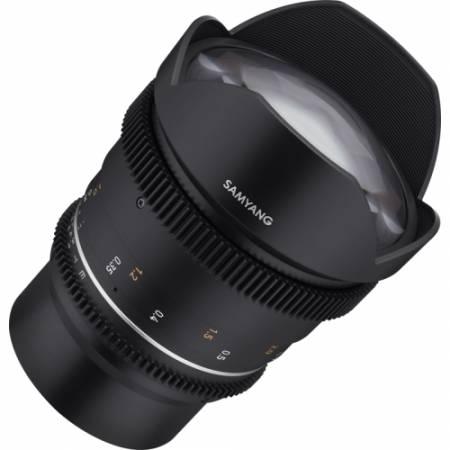 Lente Samyang 4/3 14mm f / 3.1 MF MK2 MFT VDSLR